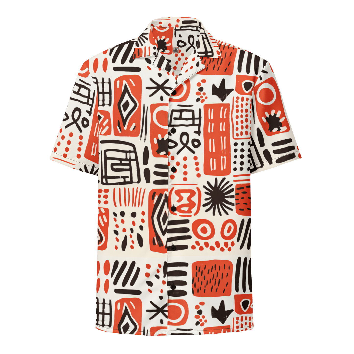 Ameru print Camp Shirt - Amerukhan Basics Clothing - Camp Shirt
