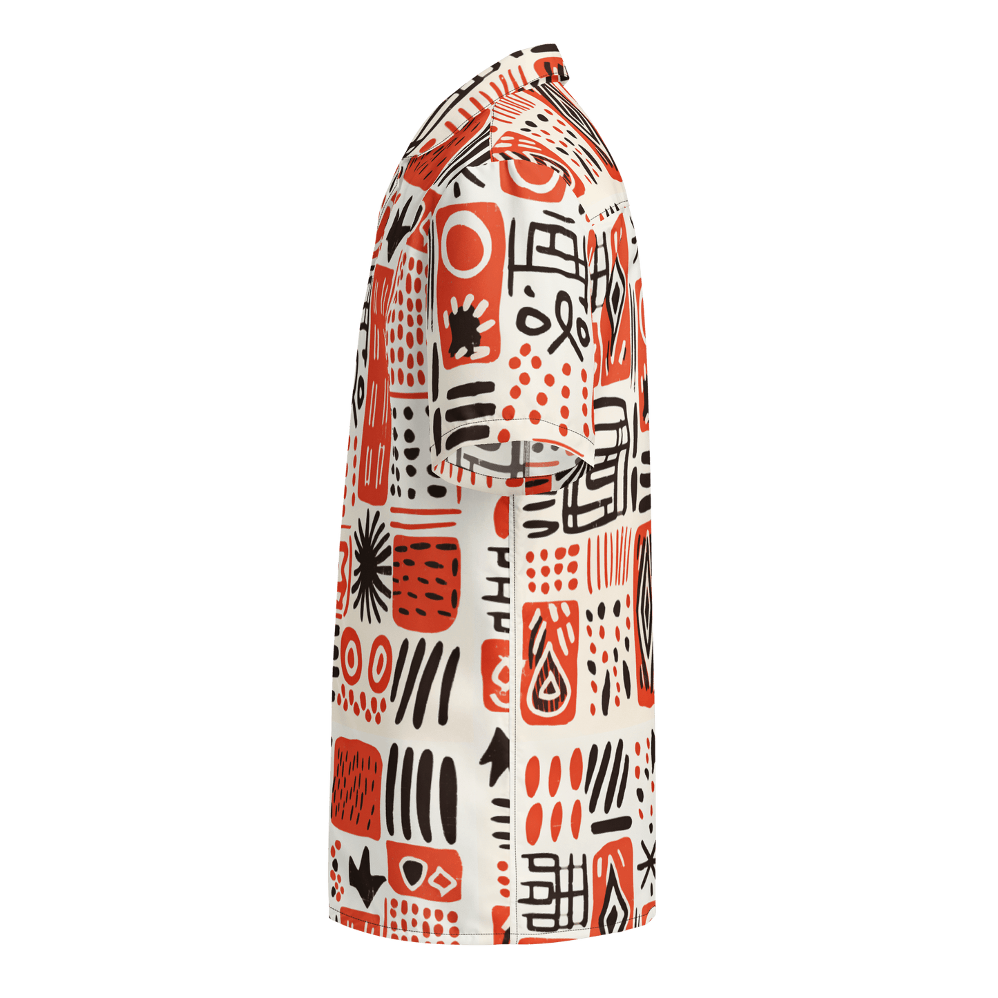 Ameru print Camp Shirt - Amerukhan Basics Clothing - Camp Shirt