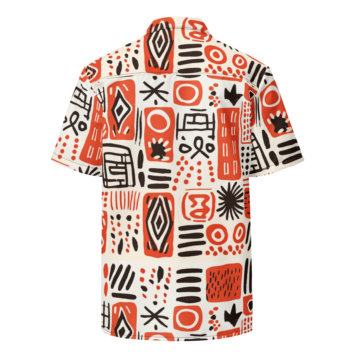 Ameru print Camp Shirt - Amerukhan Basics Clothing - Camp Shirt