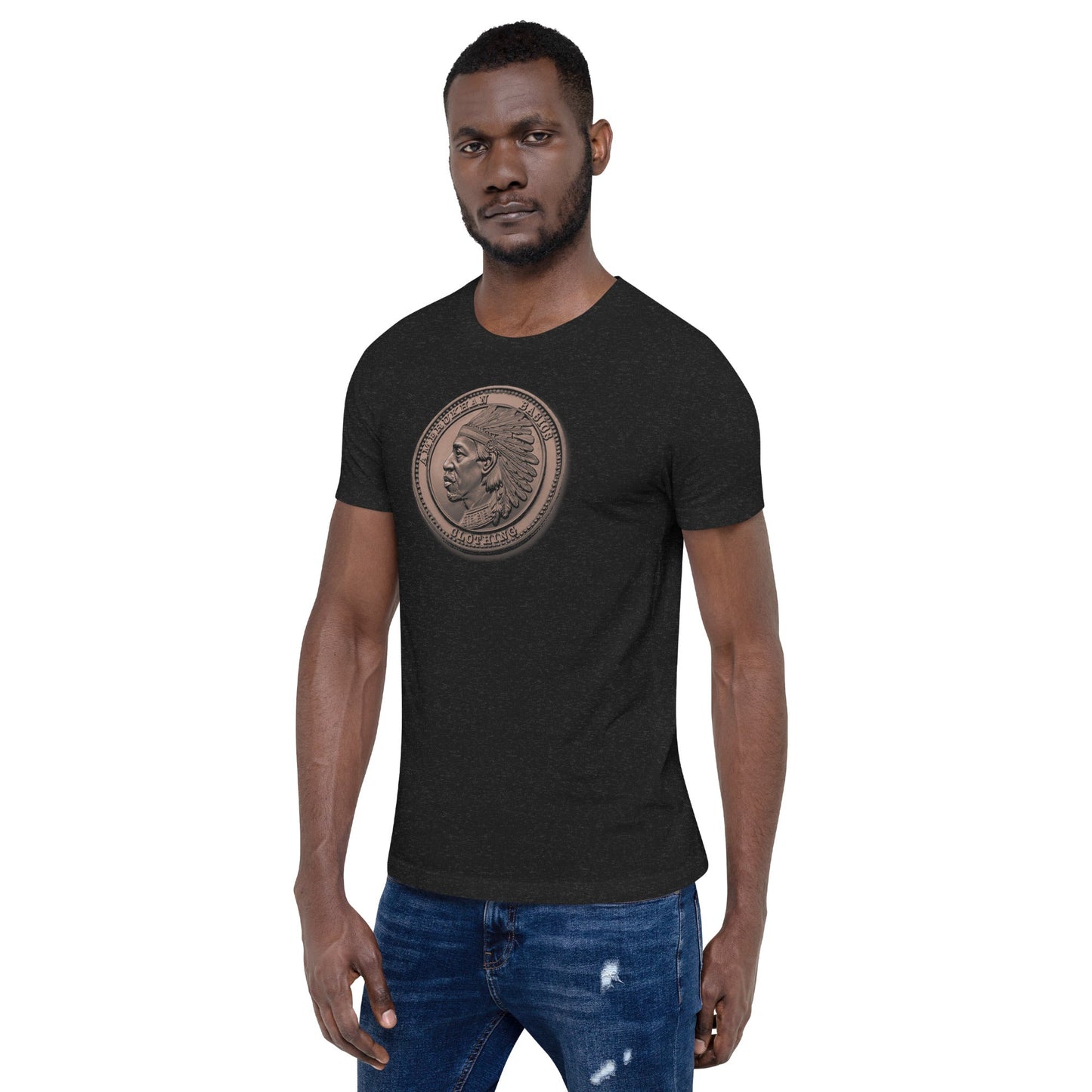 Amerukhan Basics Commemorative Coin t-shirt - Amerukhan Basics Clothing -