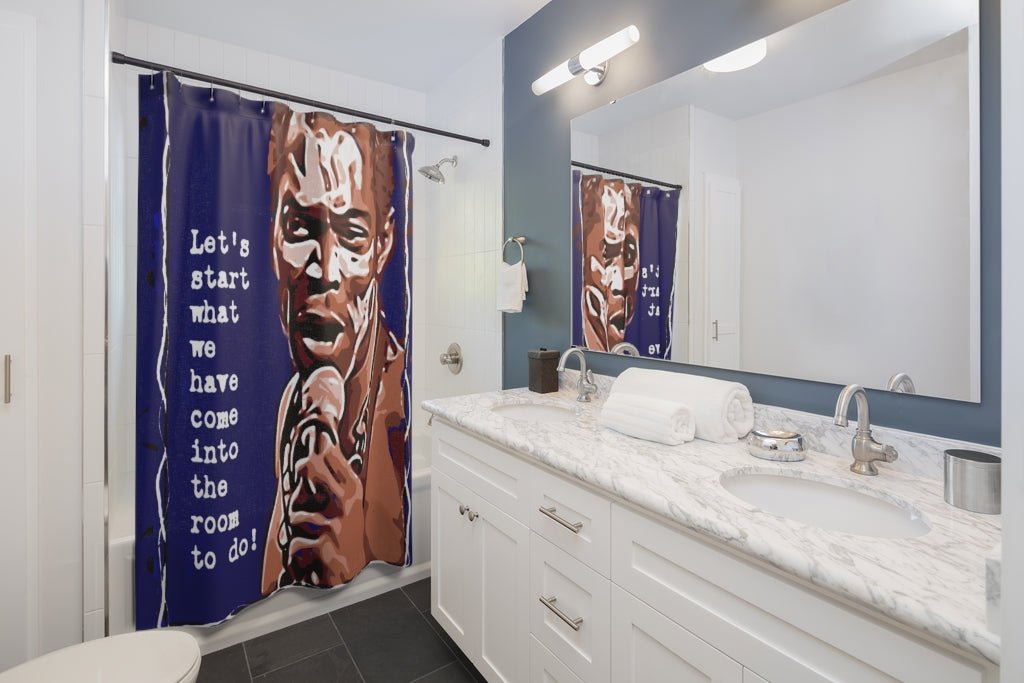 Anikulapo Shower Curtains - Amerukhan Basics Clothing - Home Decor