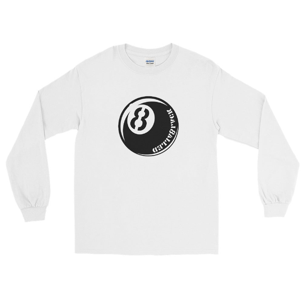 BlackBalled Infinity Ball Emblem Men’s Long Sleeve Shirt - Amerukhan Basics Clothing - T-Shirts