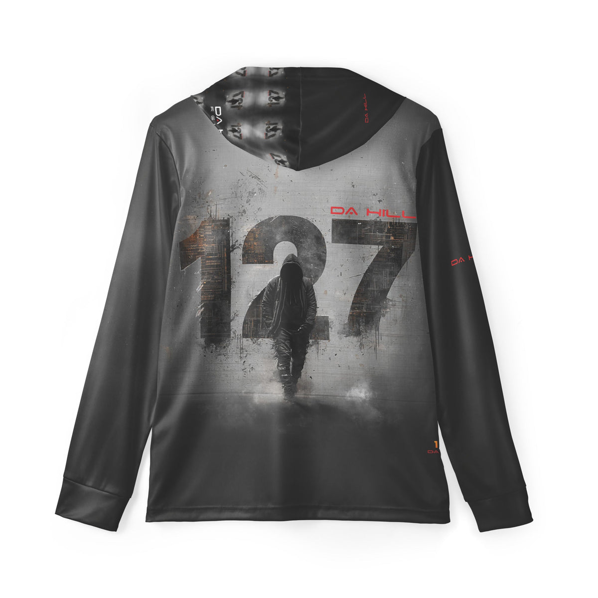 Da Hill 127 warmup hoodie - Amerukhan Basics Clothing -