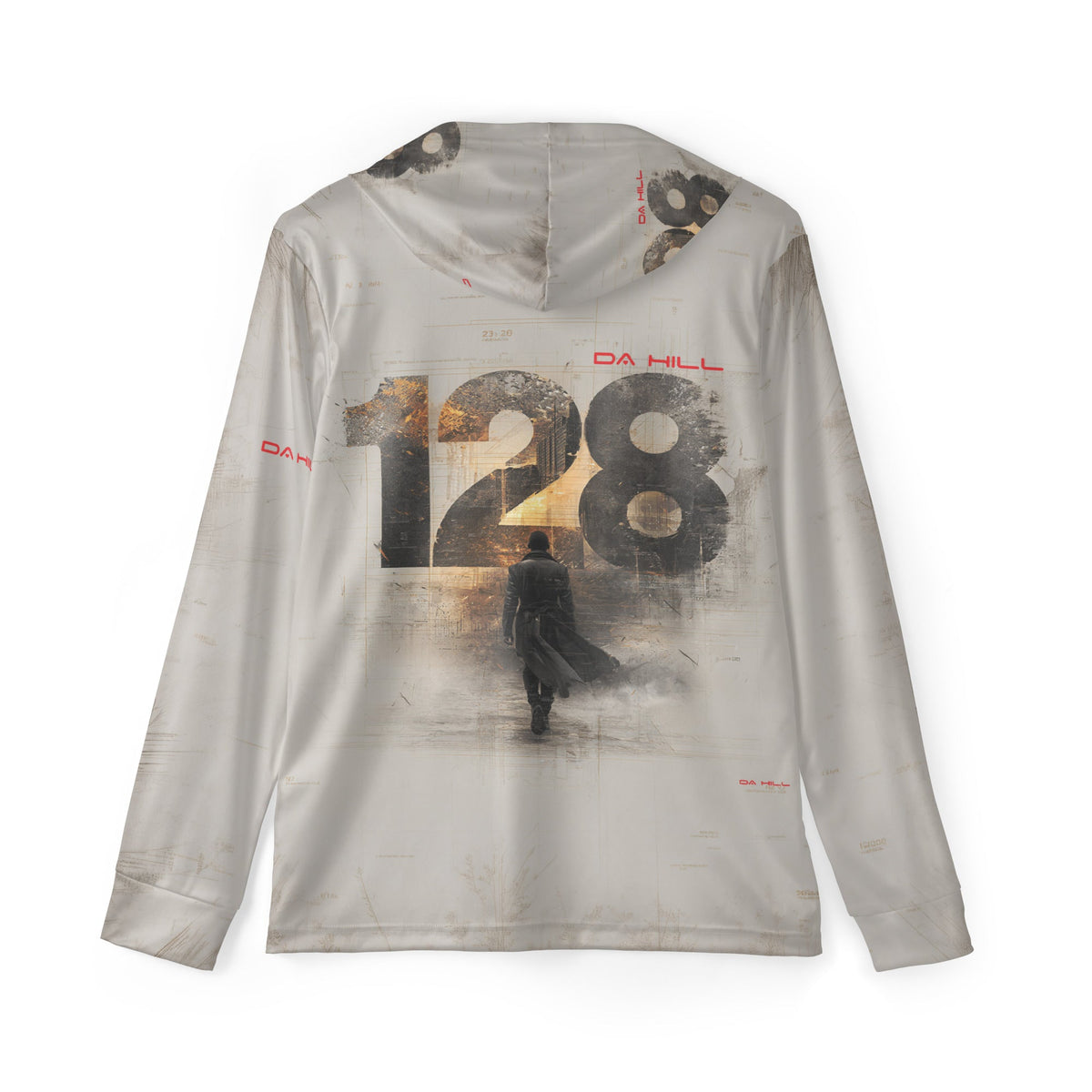 Da Hill 128 warmup hoodie - Amerukhan Basics Clothing -