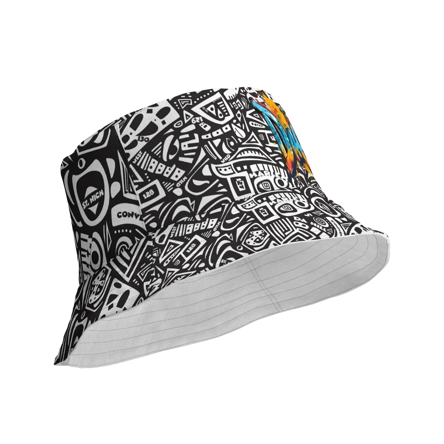 Da Hill Black Bucket Hat - Amerukhan Basics Clothing -