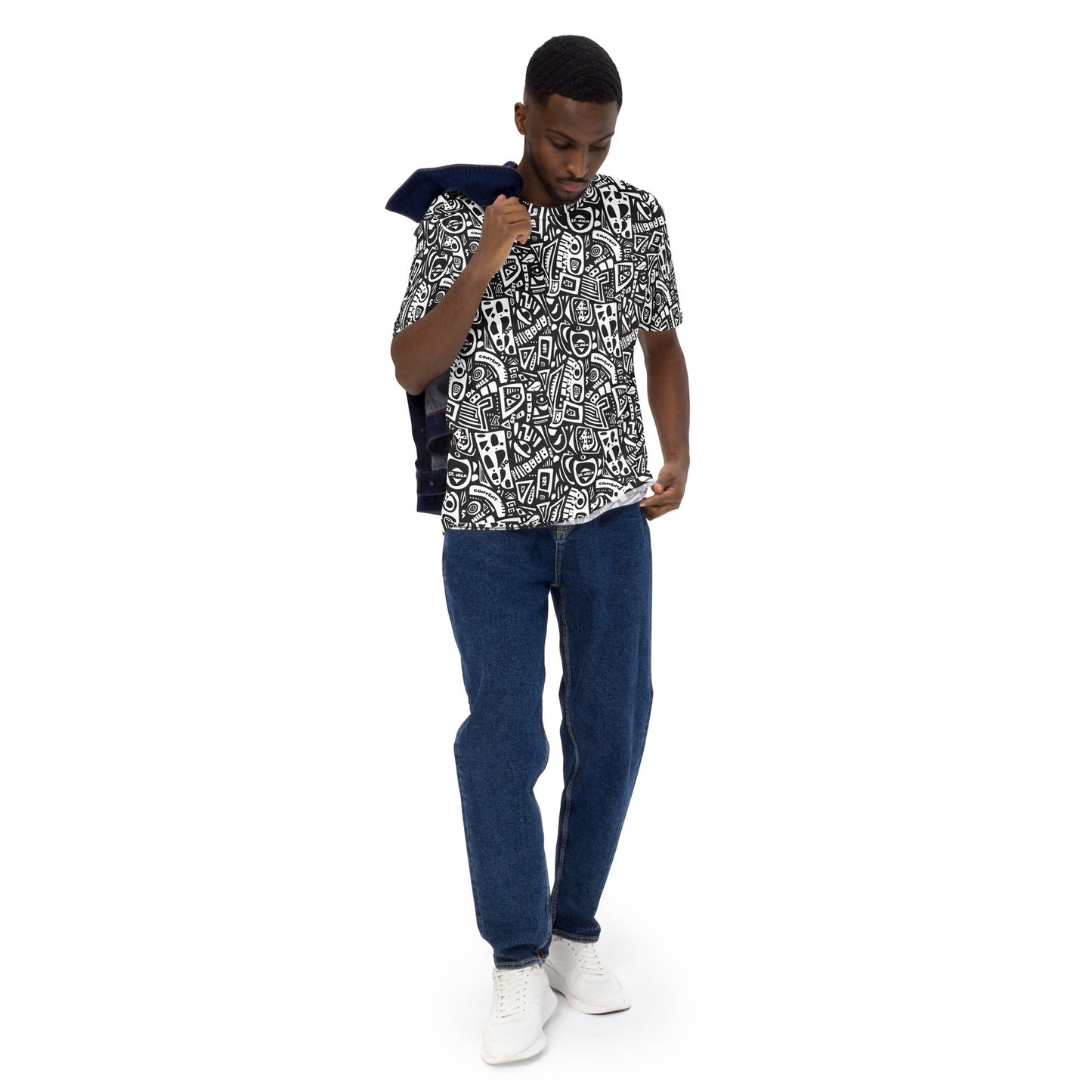 'Da Hill Black' t-shirt - Amerukhan Basics Clothing - T-Shirts