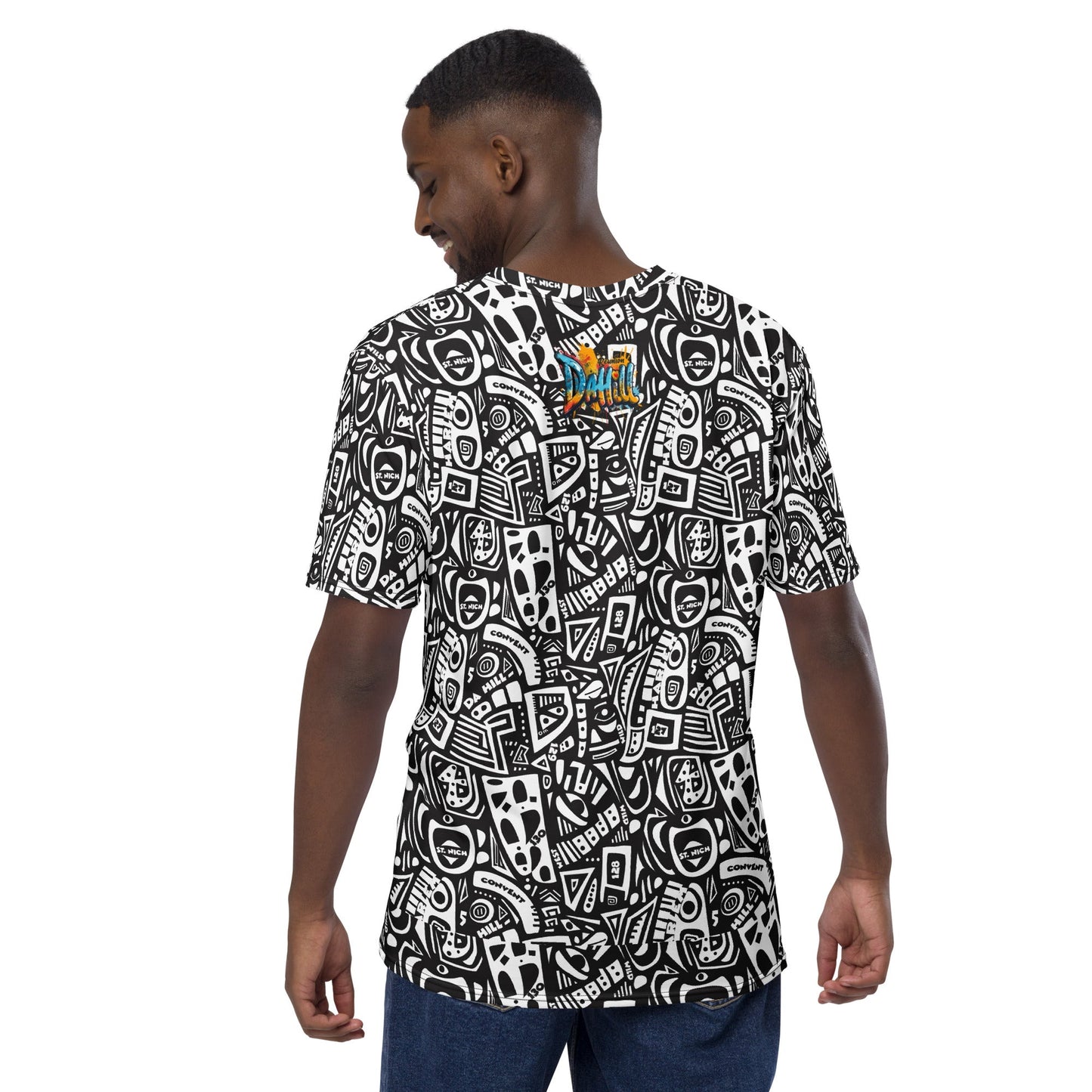 'Da Hill Black' t-shirt - Amerukhan Basics Clothing - T-Shirts