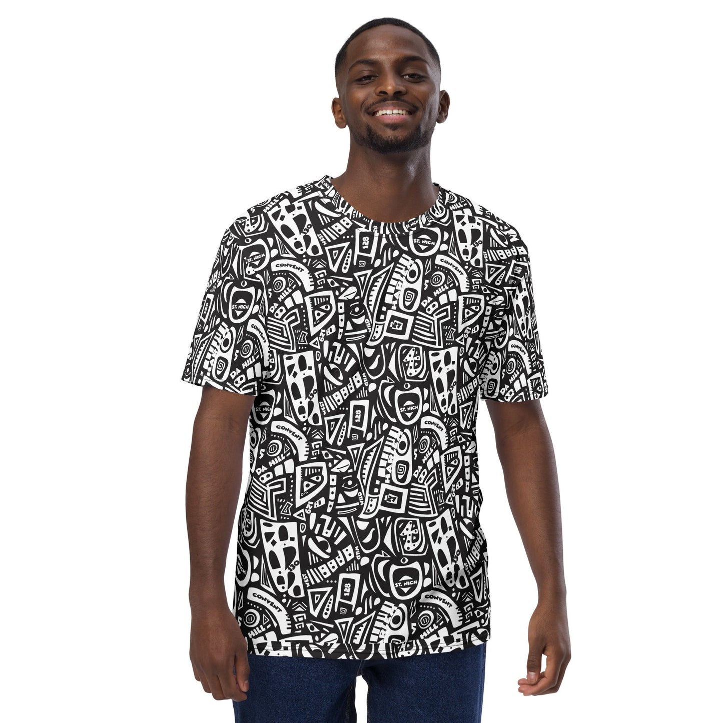 'Da Hill Black' t-shirt - Amerukhan Basics Clothing - T-Shirts