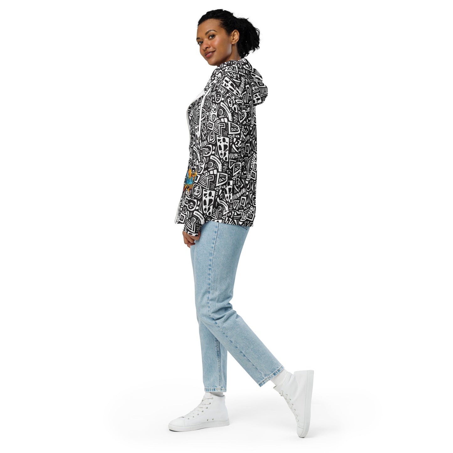 Da Hill Black Zip Hoodie - Amerukhan Basics Clothing - Hoodies