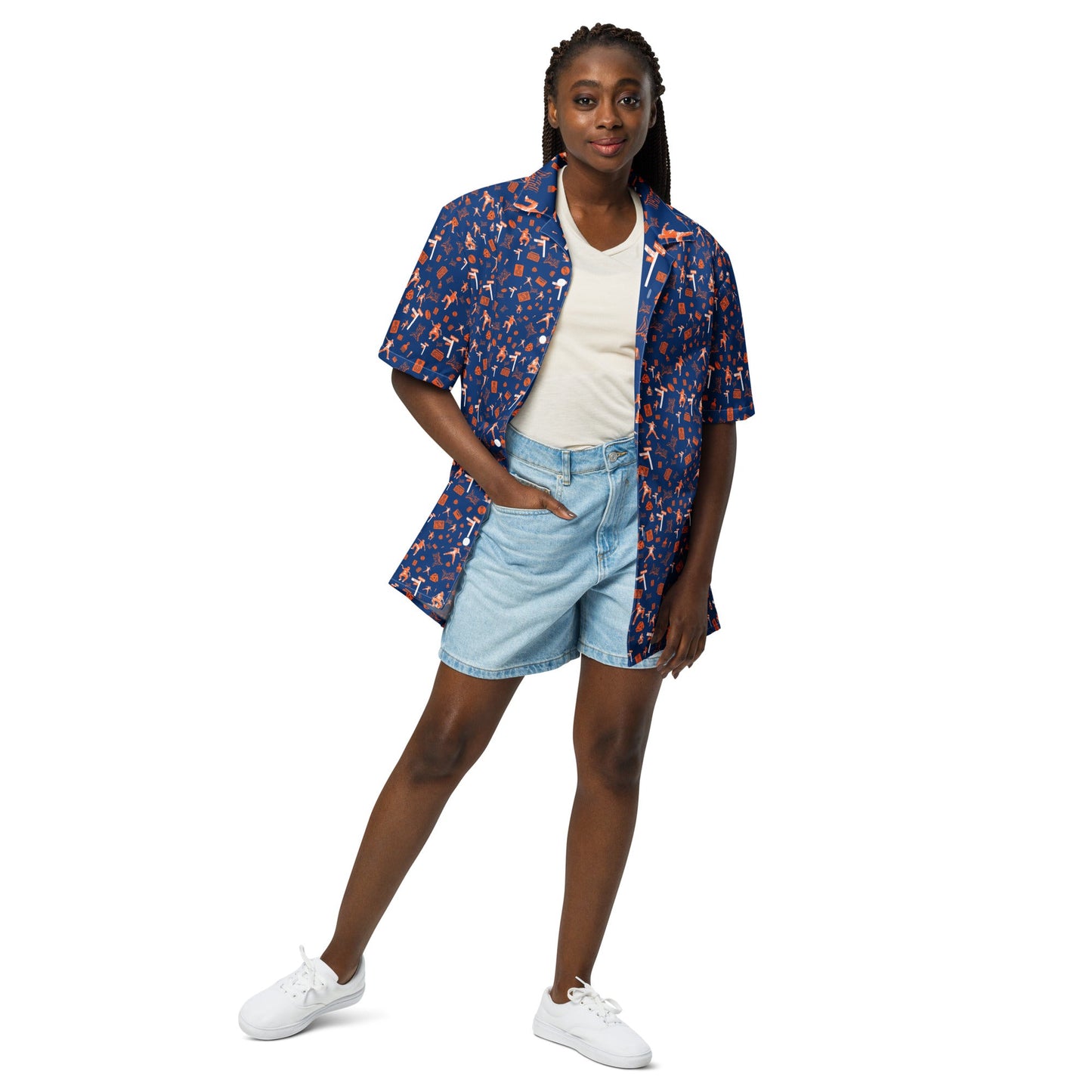 Da Hill Metro Camp Shirt - Amerukhan Basics Clothing - Camp Shirt