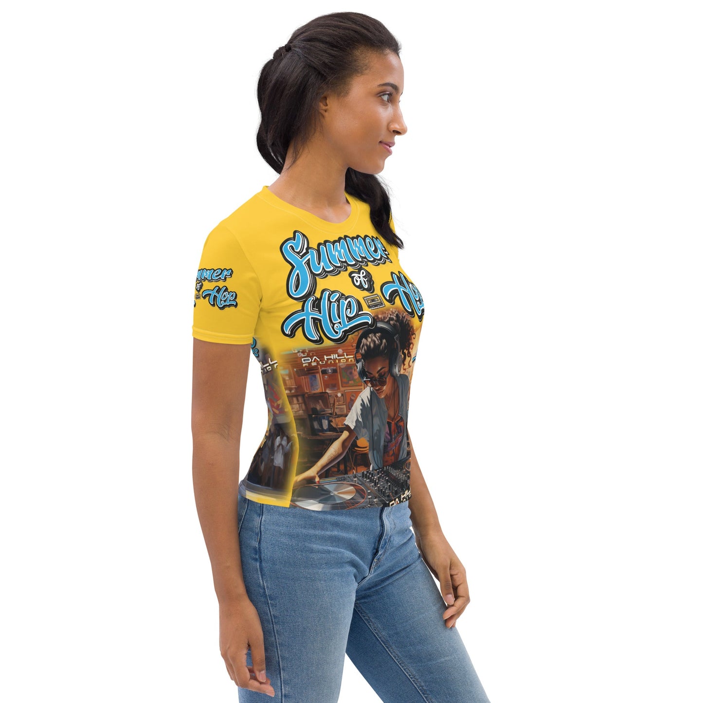 Da Hill SOHH - DJ (Yellow) - Amerukhan Basics Clothing - T-Shirts