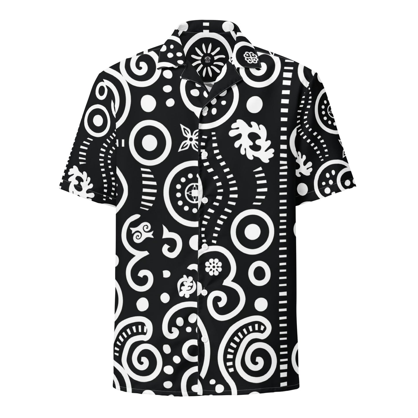 Funky Adinkra Camp Shirt - Amerukhan Basics Clothing - Camp Shirt