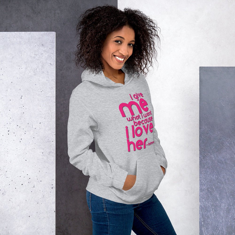 I Give Me Hoodie - Amerukhan Basics Clothing -