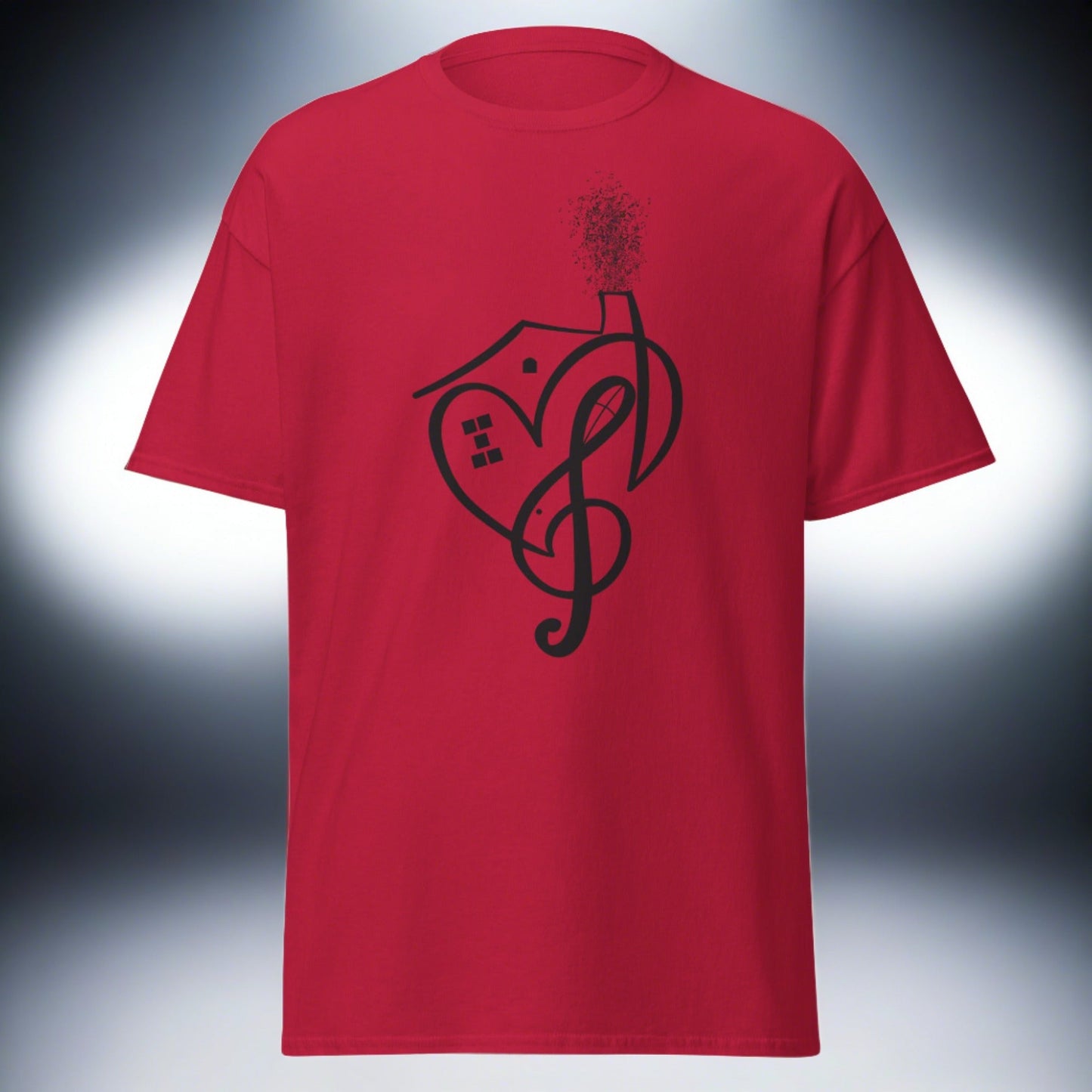 I Love House Music (Black) - Amerukhan Basics Clothing -