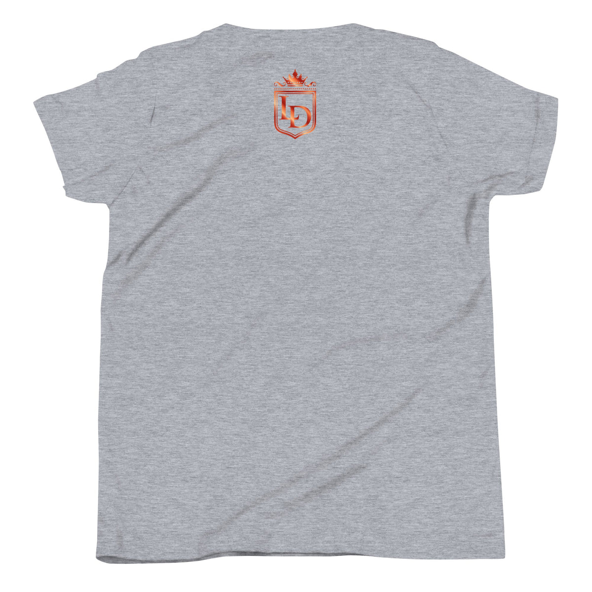 Laduna Red Youth Short Sleeve T-Shirt - Amerukhan Basics Clothing -