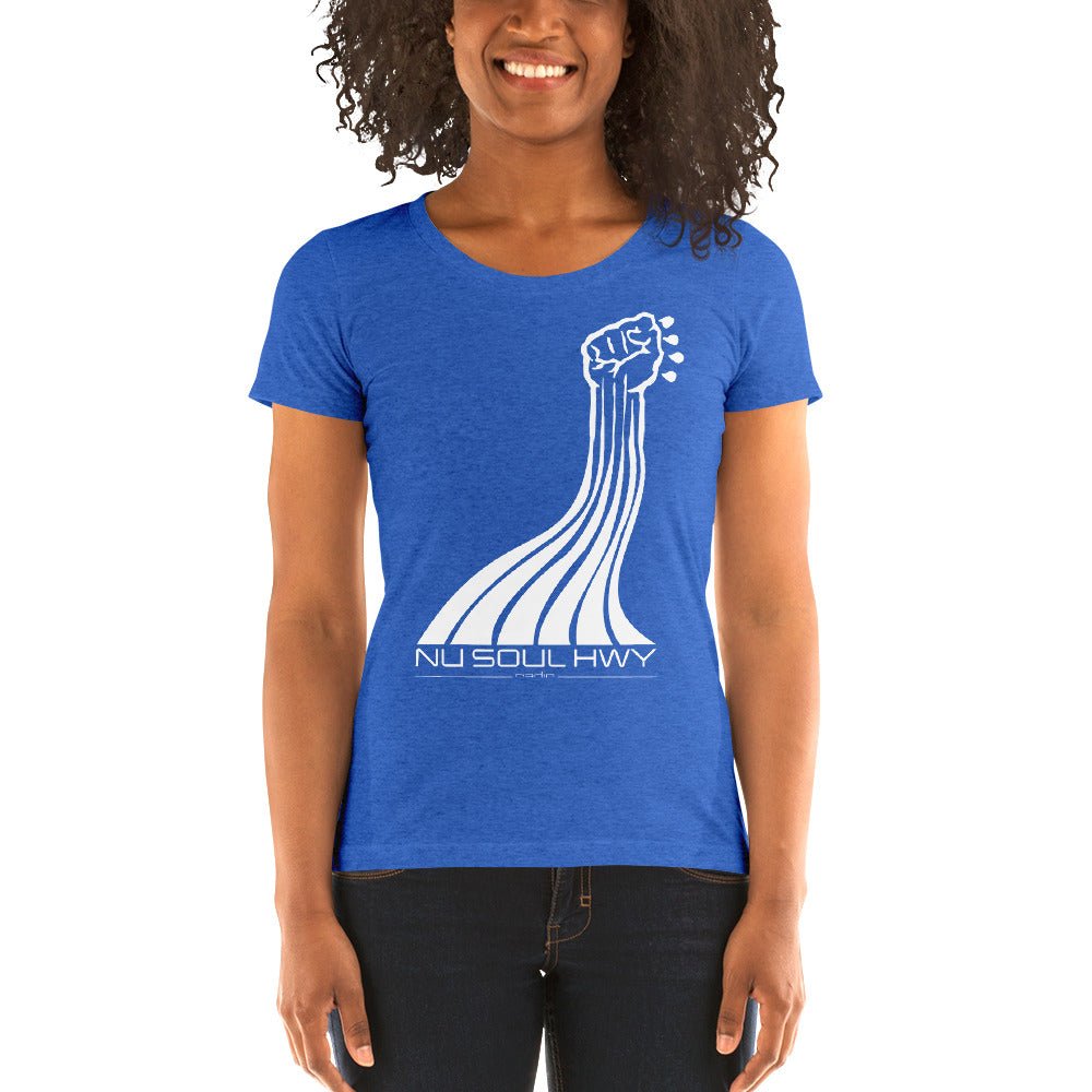Nu Soul Hwy Radio Ladies' short sleeve t-shirt - Amerukhan Basics Clothing - T-Shirts