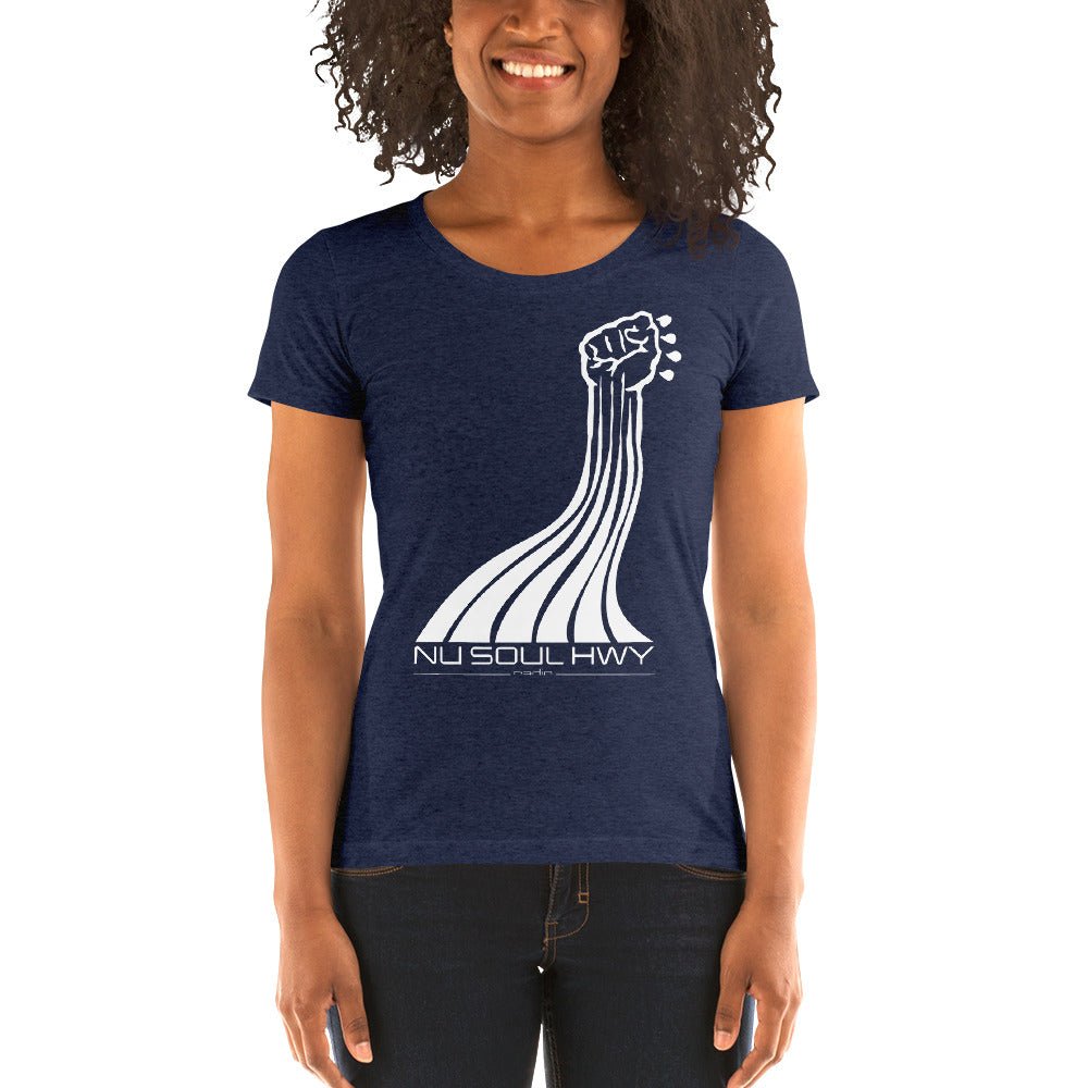 Nu Soul Hwy Radio Ladies' short sleeve t-shirt - Amerukhan Basics Clothing - T-Shirts