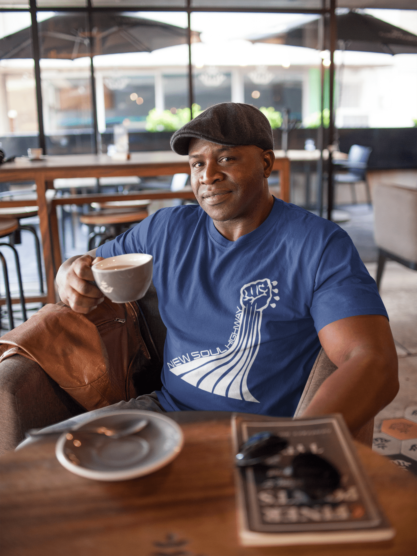 Nu Soul Hwy Radio Short - Sleeve Unisex T-Shirt - Amerukhan Basics Clothing - T-Shirts