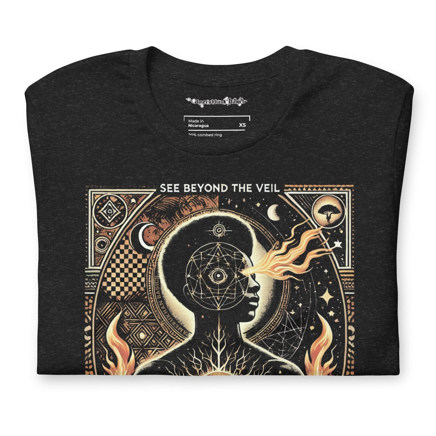 Third Eye View t-shirt - Amerukhan Basics Clothing -