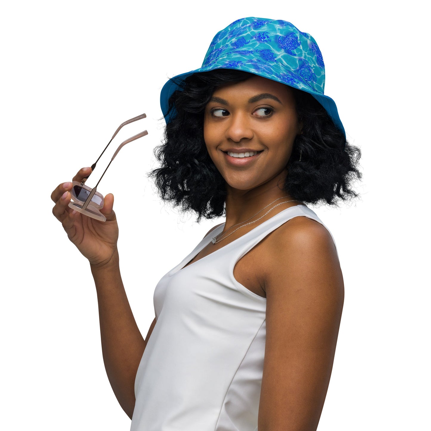 Turtle Island bucket hat - Amerukhan Basics Clothing -