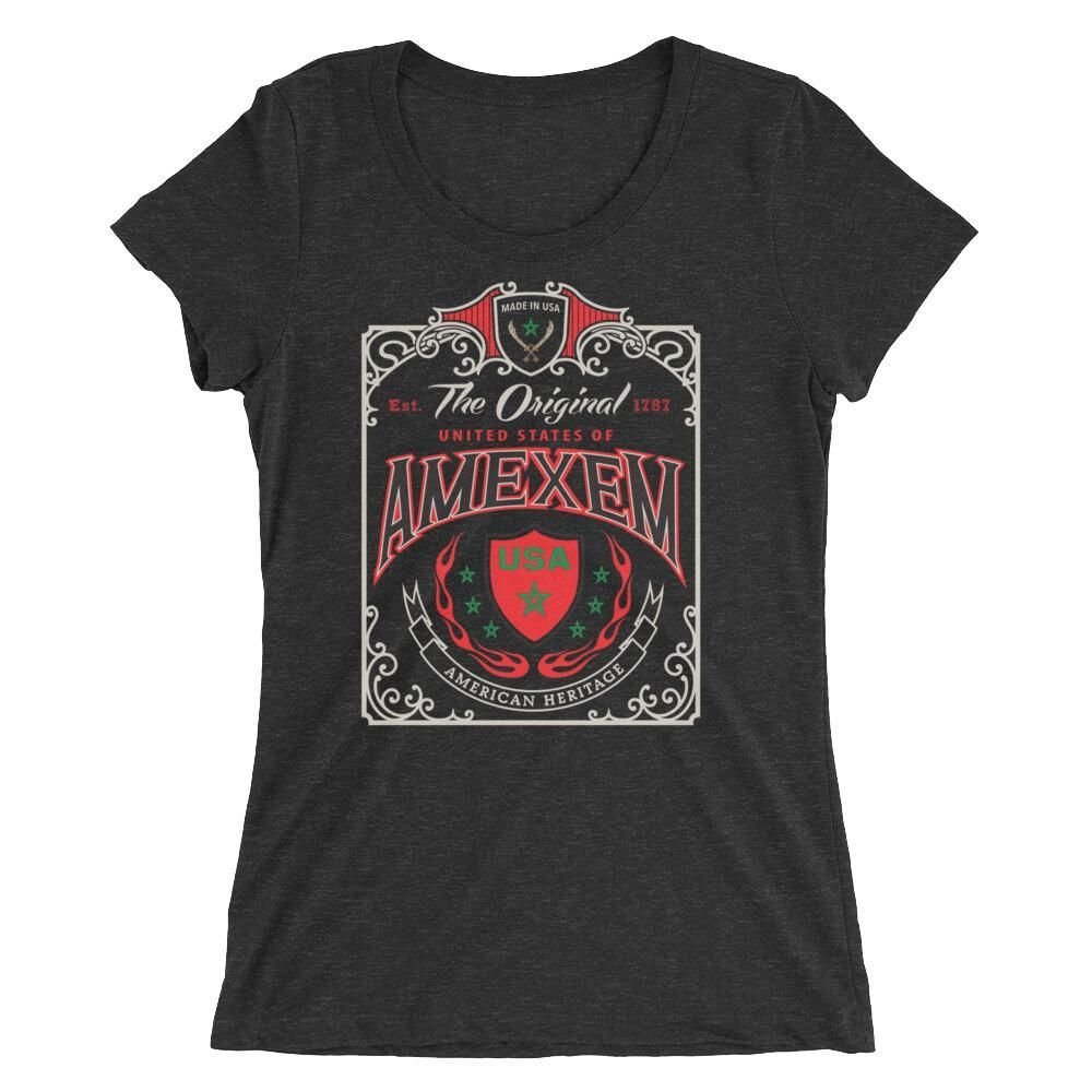 Amexem Ladies' short sleeve t-shirt
Tag... - Amerukhan Basics Clothing