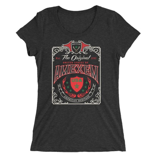 Amexem Ladies' short sleeve t-shirt
Tag... - Amerukhan Basics Clothing