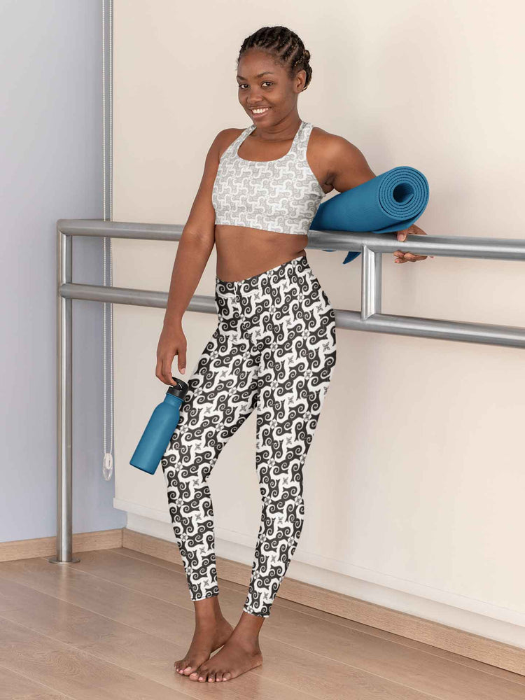 Leggings & Yoga Wear | Chakra & Cultural Prints | Amerukhan Basics - Amerukhan Basics Clothing