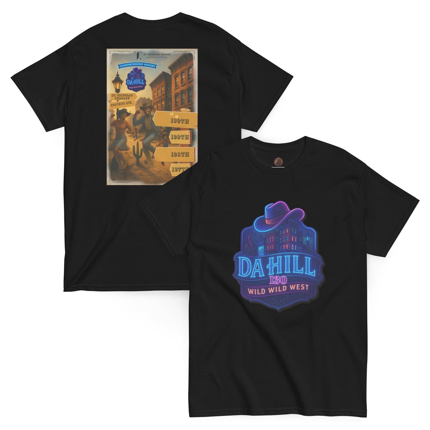 130th Da Hill Wild Wild West Reunion 2025 T-shirt – Limited Edition - Amerukhan Basics Clothing - 
