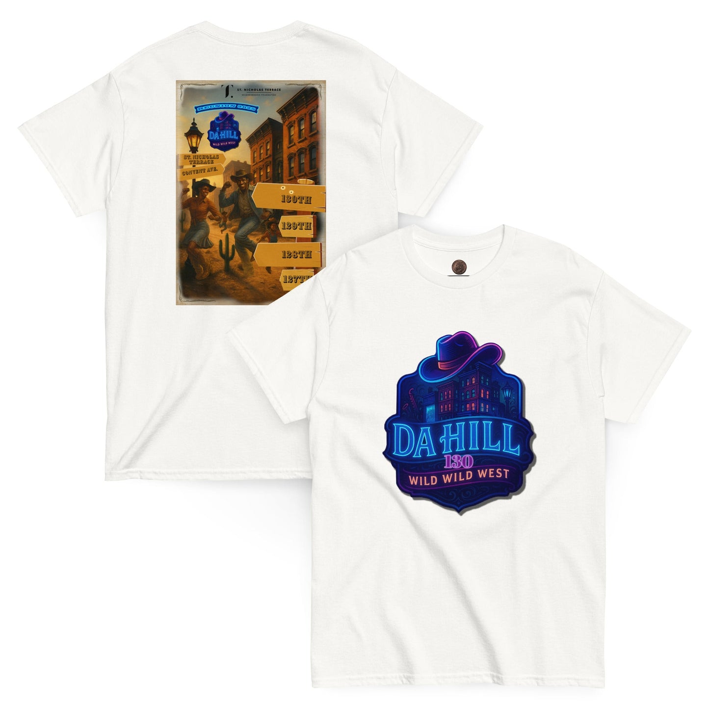 130th Da Hill Wild Wild West Reunion 2025 T-shirt – Limited Edition - Amerukhan Basics Clothing - 
