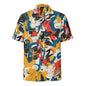 Da Hill 2024 blue Harlem reunion limited edition camp collar shirt