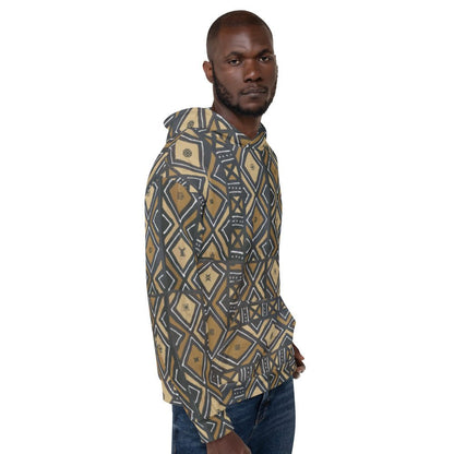 Adinkra Cloth Hoodie - Amerukhan Basics Clothing - Hoodies