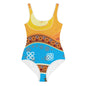 Adinkra Sunset Youth Swimsuit - Amerukhan Basics Clothing - Swimsuit