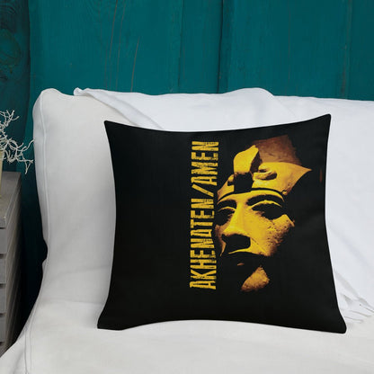 Akhenaten/Amen Pillow - Amerukhan Basics Clothing - Home Decor