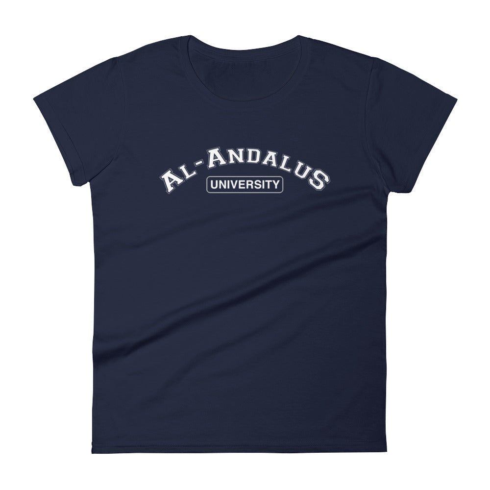 Al - Andalus University Women's short sleeve t-shirt - Amerukhan Basics Clothing - T-Shirts