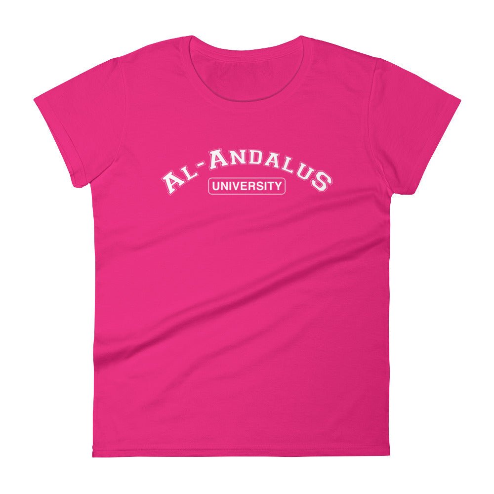 Al - Andalus University Women's short sleeve t-shirt - Amerukhan Basics Clothing - T-Shirts