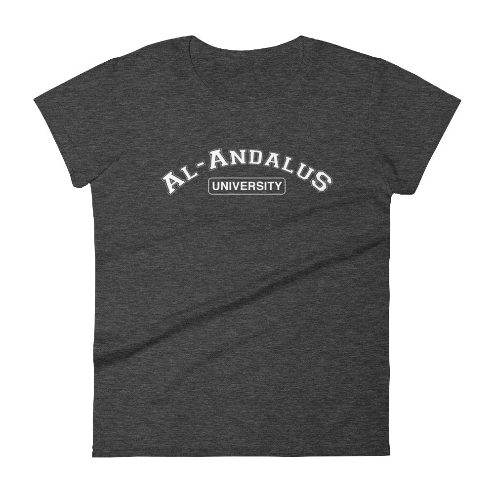 Al - Andalus University Women's short sleeve t-shirt - Amerukhan Basics Clothing - T-Shirts