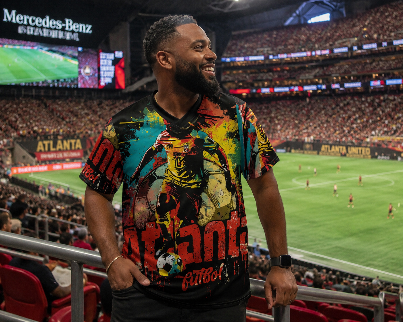 Atlanta Futbol Midnight Edition - Amerukhan Basics Clothing - Jersey