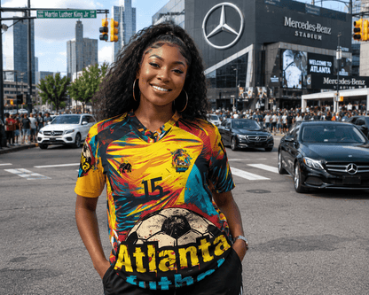 Atlanta Futbol Sports Jersey - Amerukhan Basics Clothing - 