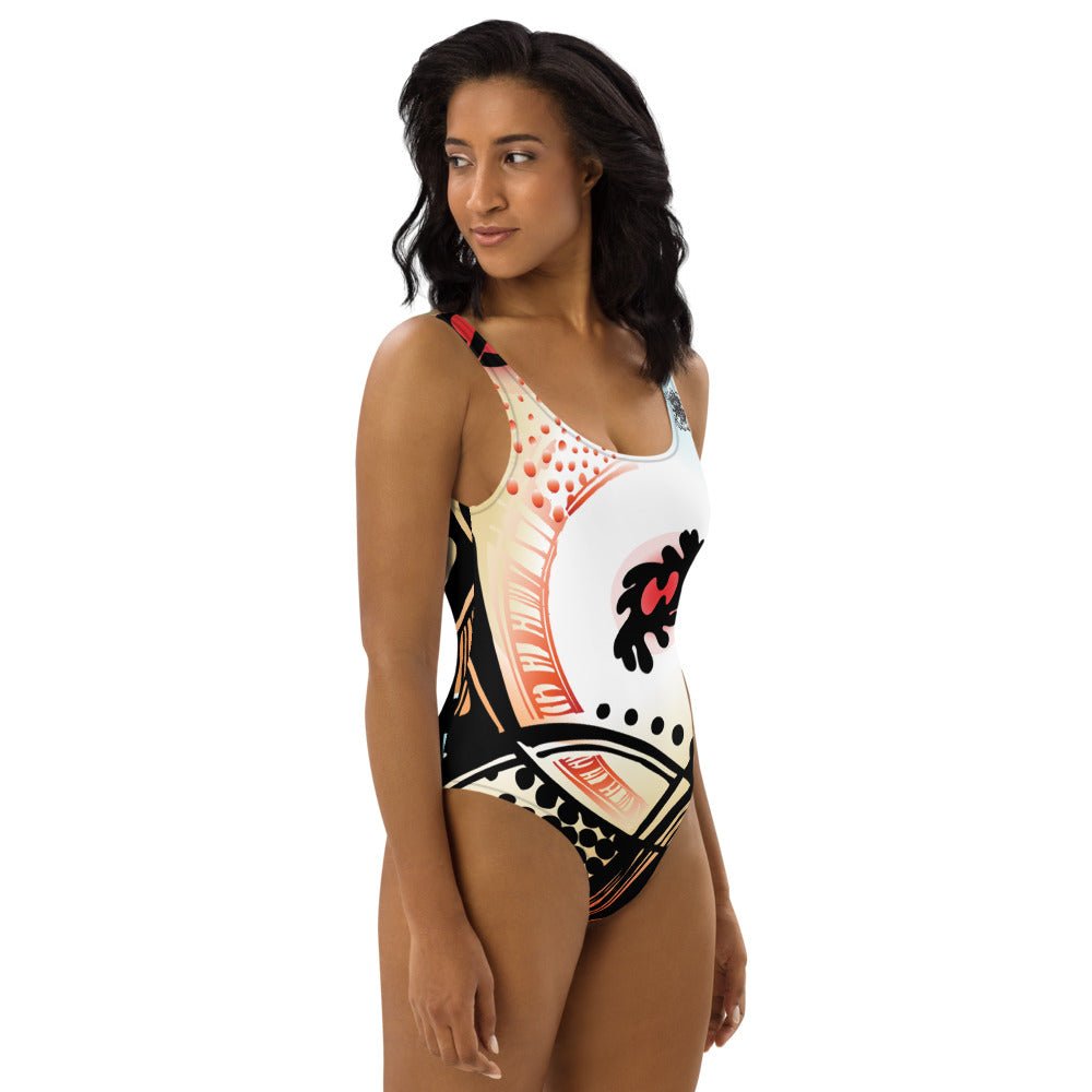 Bi Nka Bi One - Peace Swimsuit - Amerukhan Basics Clothing - Swimsuit