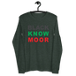 Black Know Moor Unisex Long Sleeve Tee - Amerukhan Basics Clothing - T-Shirts