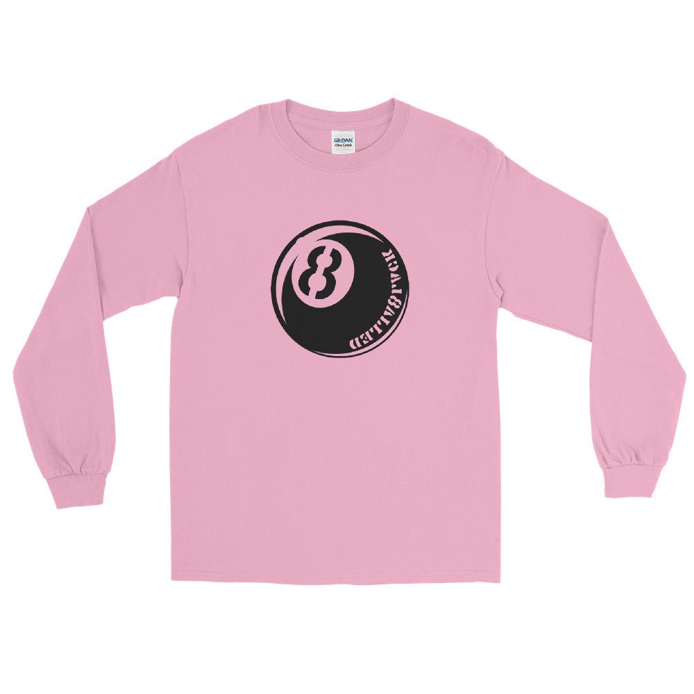 BlackBalled Infinity Ball Emblem Men’s Long Sleeve Shirt - Amerukhan Basics Clothing - T-Shirts