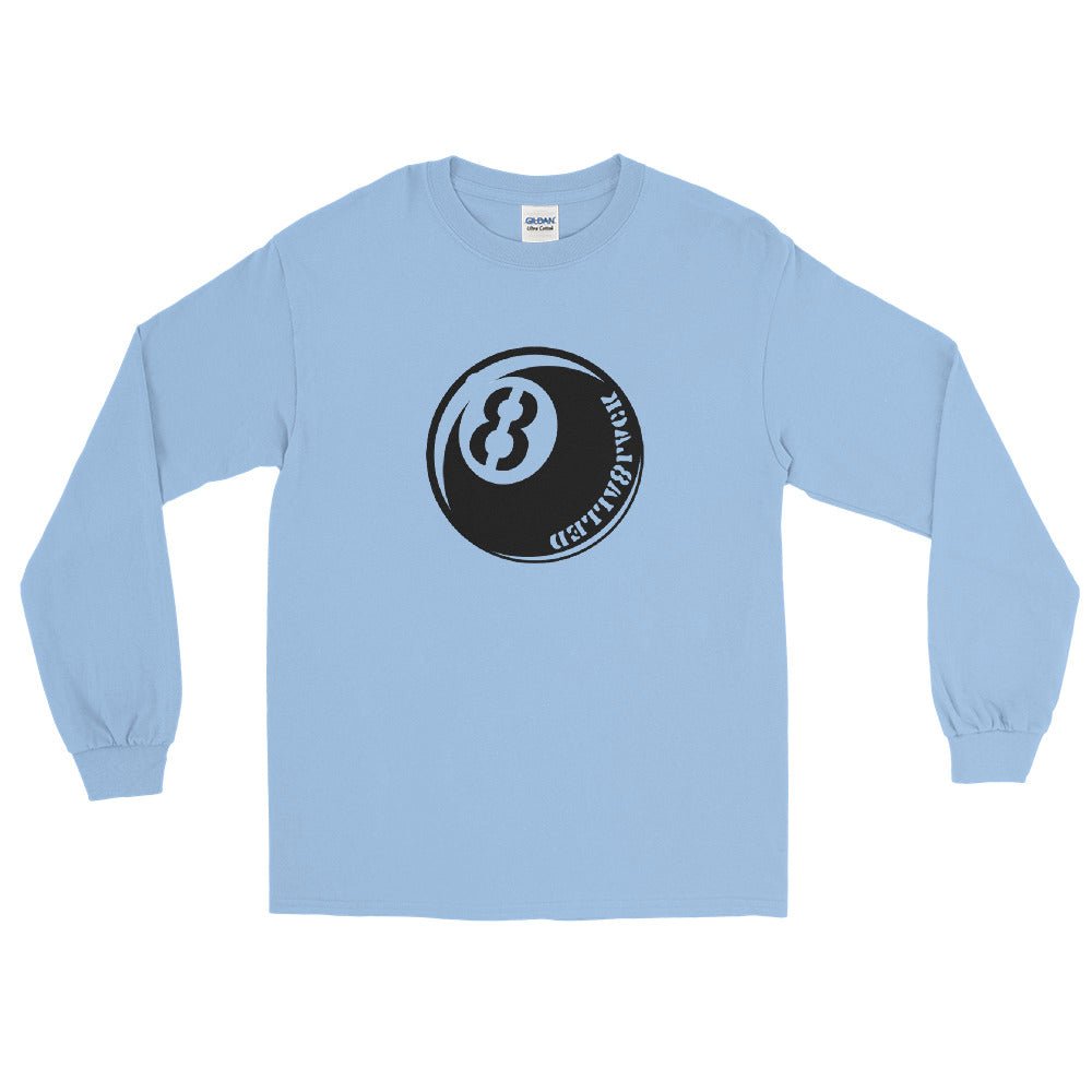 BlackBalled Infinity Ball Emblem Men’s Long Sleeve Shirt - Amerukhan Basics Clothing - T-Shirts