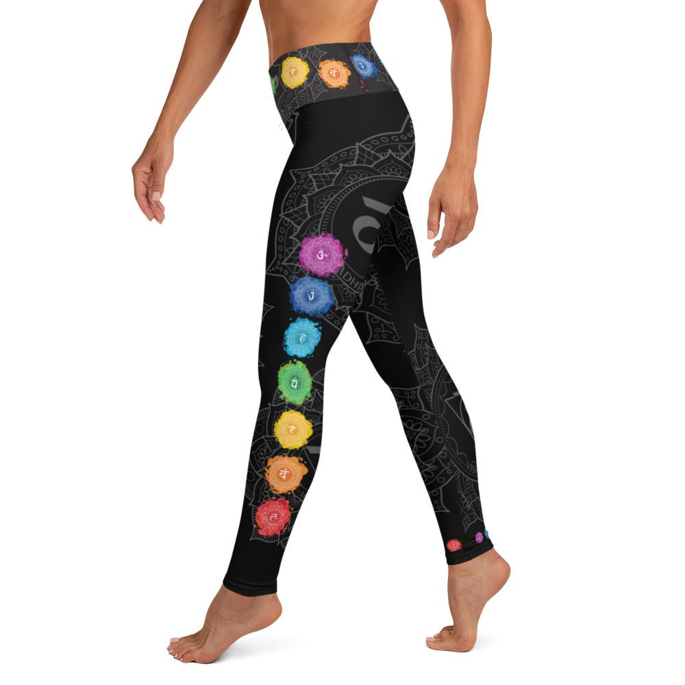 Chakra Yoga Leggings - Amerukhan Basics Clothing - Leggings