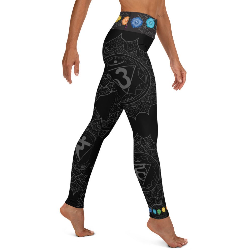 Chakra Yoga Leggings - Amerukhan Basics Clothing - Leggings