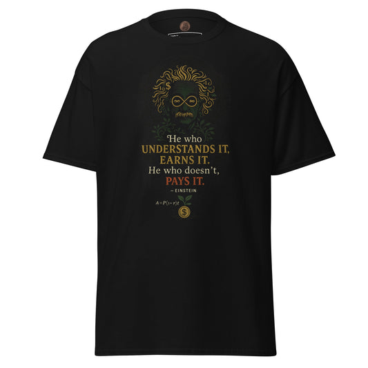 Compound Interest tee - Amerukhan Basics Clothing - 