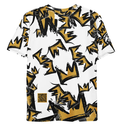 CRWN all - over t-shirt - Amerukhan Basics Clothing - T-Shirts