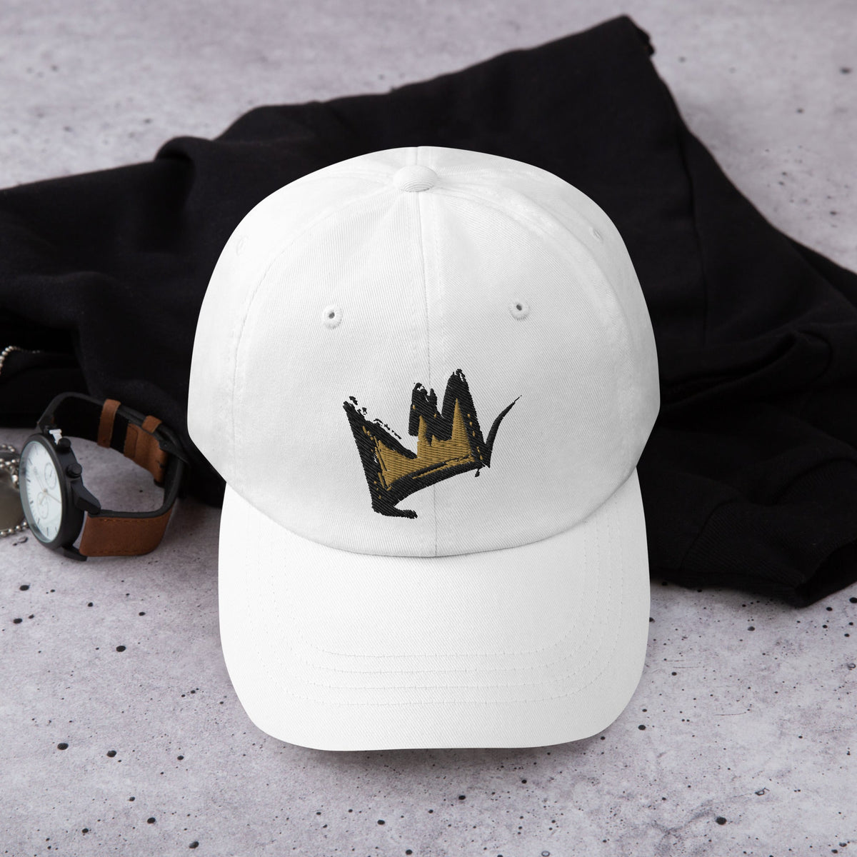 CRWN Dad hat - Amerukhan Basics Clothing - 