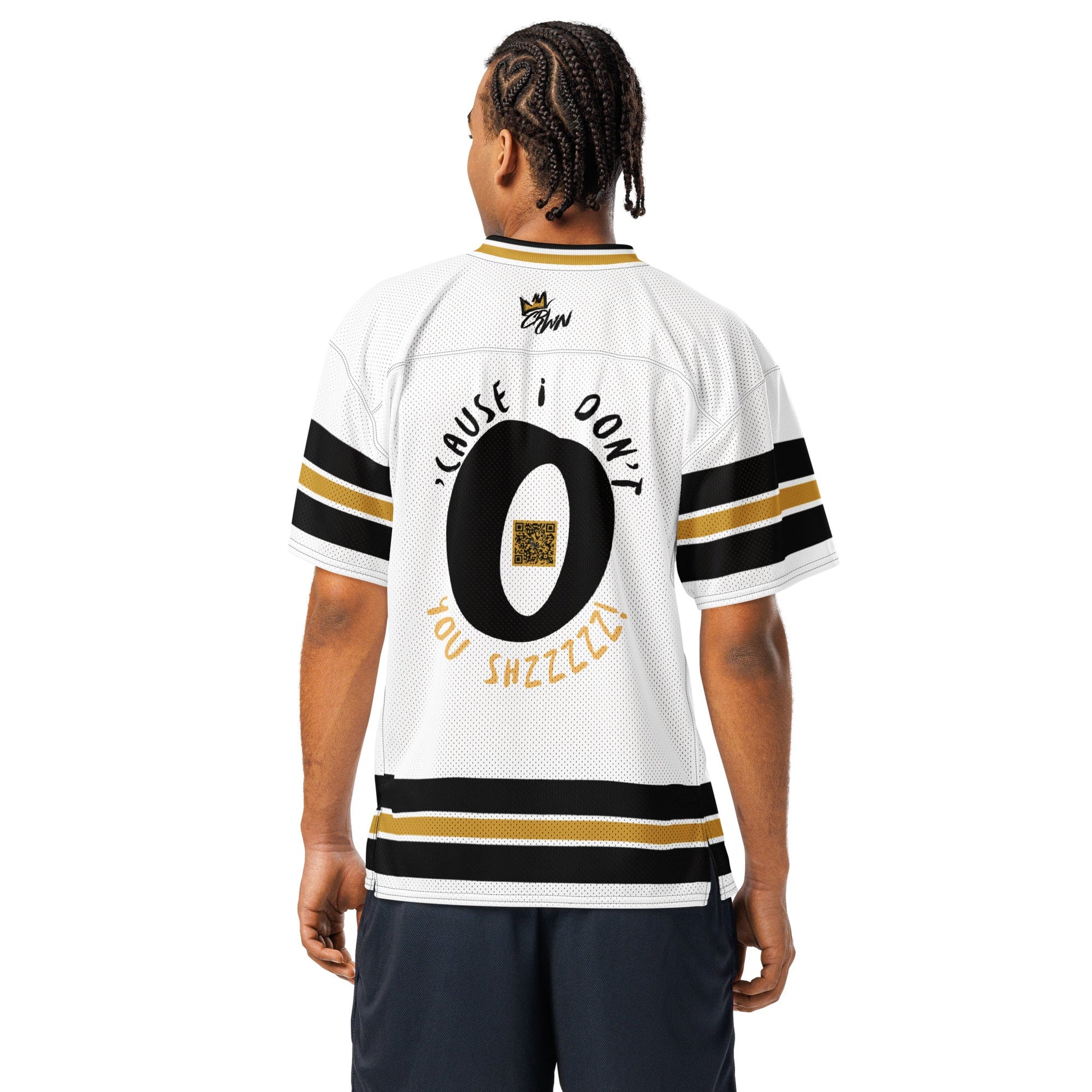 CRWN football jersey - Amerukhan Basics Clothing - Jersey