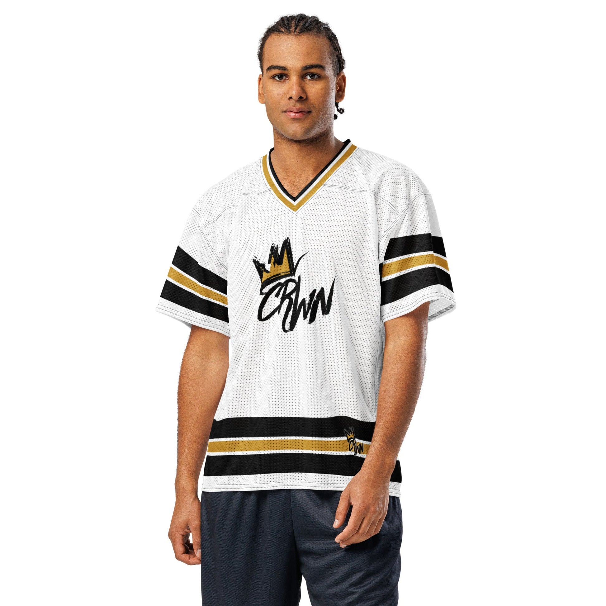CRWN football jersey - Amerukhan Basics Clothing - Jersey