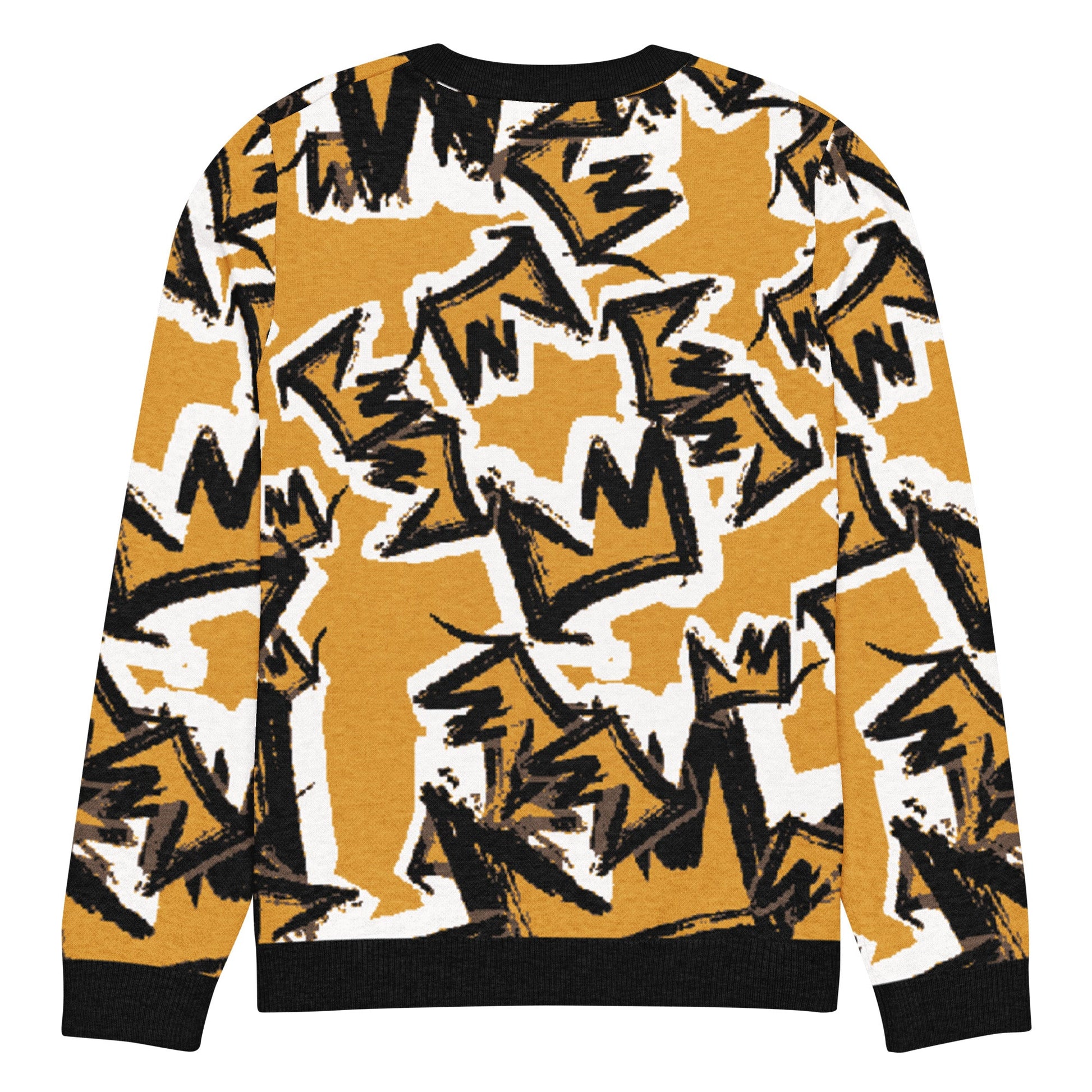 CRWN Knitted crew neck sweater - Amerukhan Basics Clothing - 